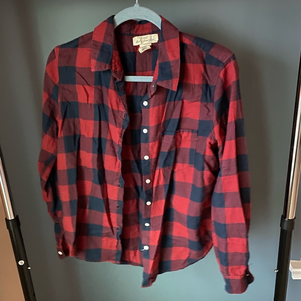 100% cotton flannel shirt